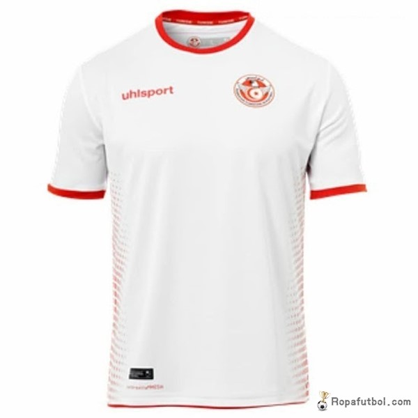 Camiseta Túnez Replica Primera Ropa 2018 Blanco